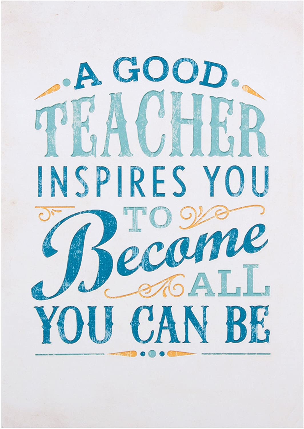 Thank You Card 'For Teacher'