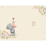 Bear Holding Flower Amazing Mum Mother's Day Card {DC}