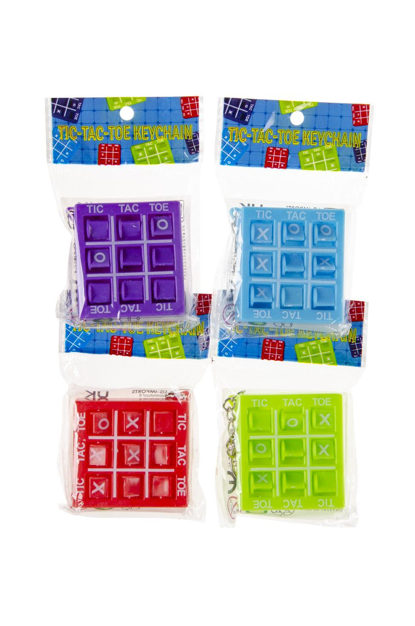 Tic Tac Toe Key Chain
