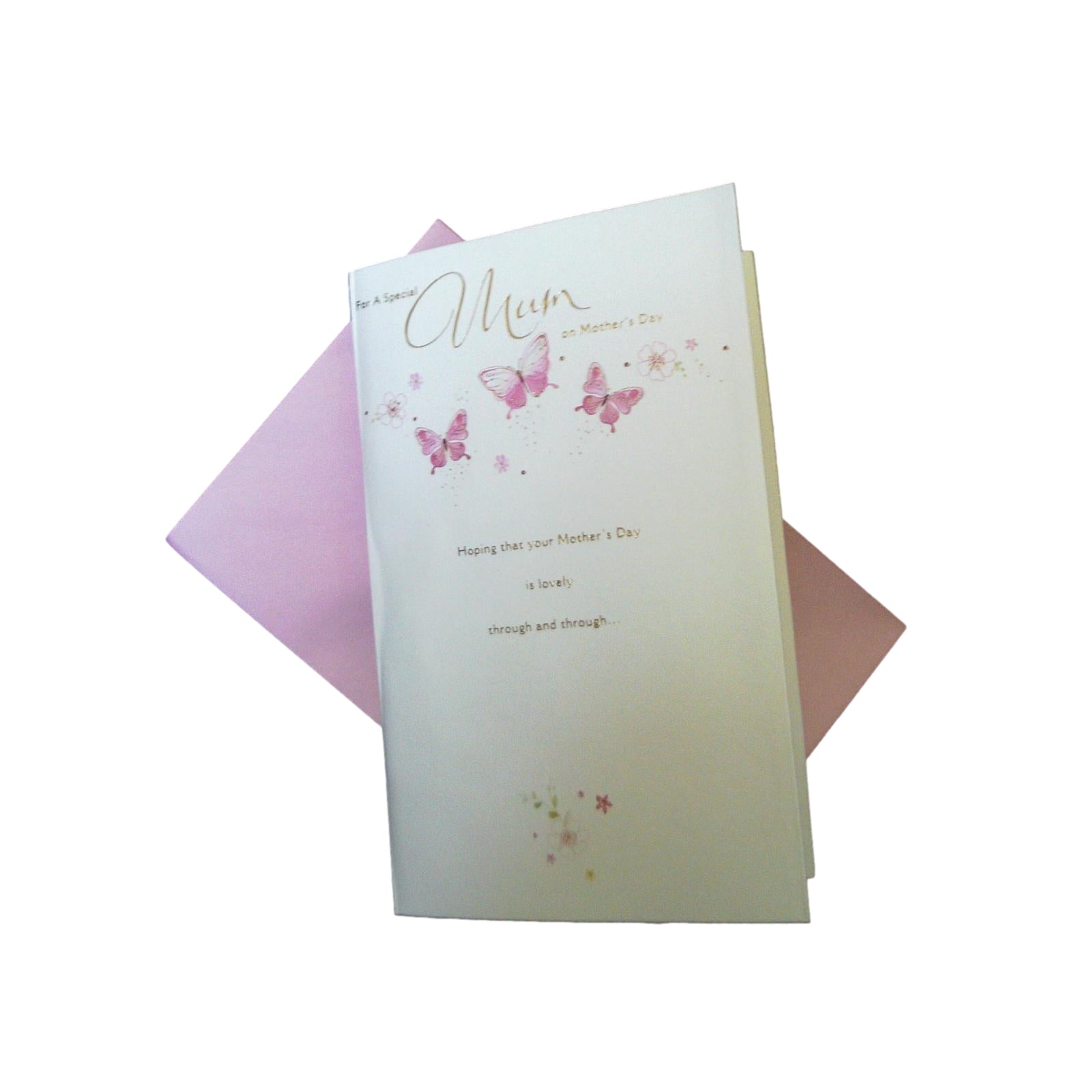 Special Mum Pop Up Lovely Butterfly & Flower Mother's Day Card
