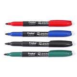Pack of 4 Colors Smooth Ink Easy Dry Permanent Marker Pens