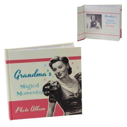 Juliana Polkadot Diner Paperwrap photo Album 4x6 Grandma