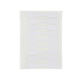 Pack of 90 White Jewellery Labels 10x60mm