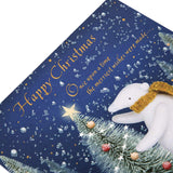 Happy Christmas Card "Merriest Wishes"