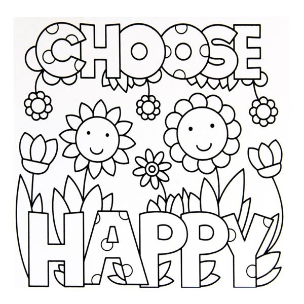 Book of 18 100x100mm Colour Your Own Mindfulness Flash Cards by World of Colour