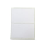 Pack of 14 White 50x80mm Rectangular Labels