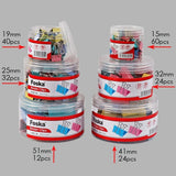 Pack of 60 15mm Assorted Colour Fold Back Binder Clips