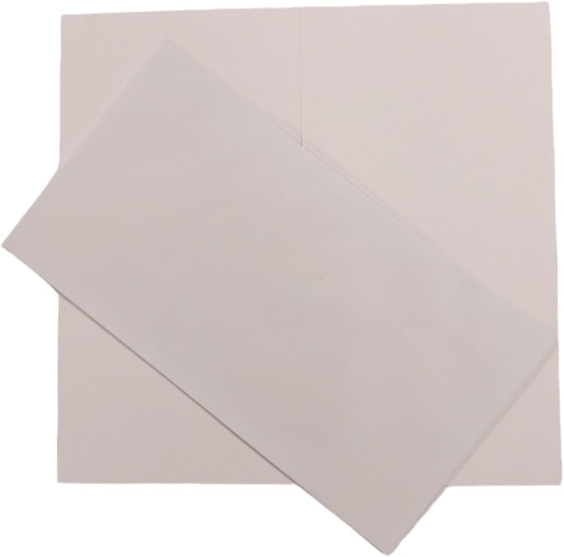 8 Pack Glitter Finished Thank You Cards with Spots