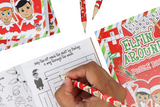 Mini Christmas Elfin Around Puzzle Book