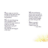 Keep Believing In Yourself..Sentimental Verses Keepsake Greeting Card
