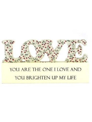 Sentiments Die Cut Block Love {DC}