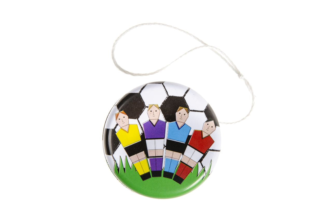 Metal Yo-Yo Football Return Tops