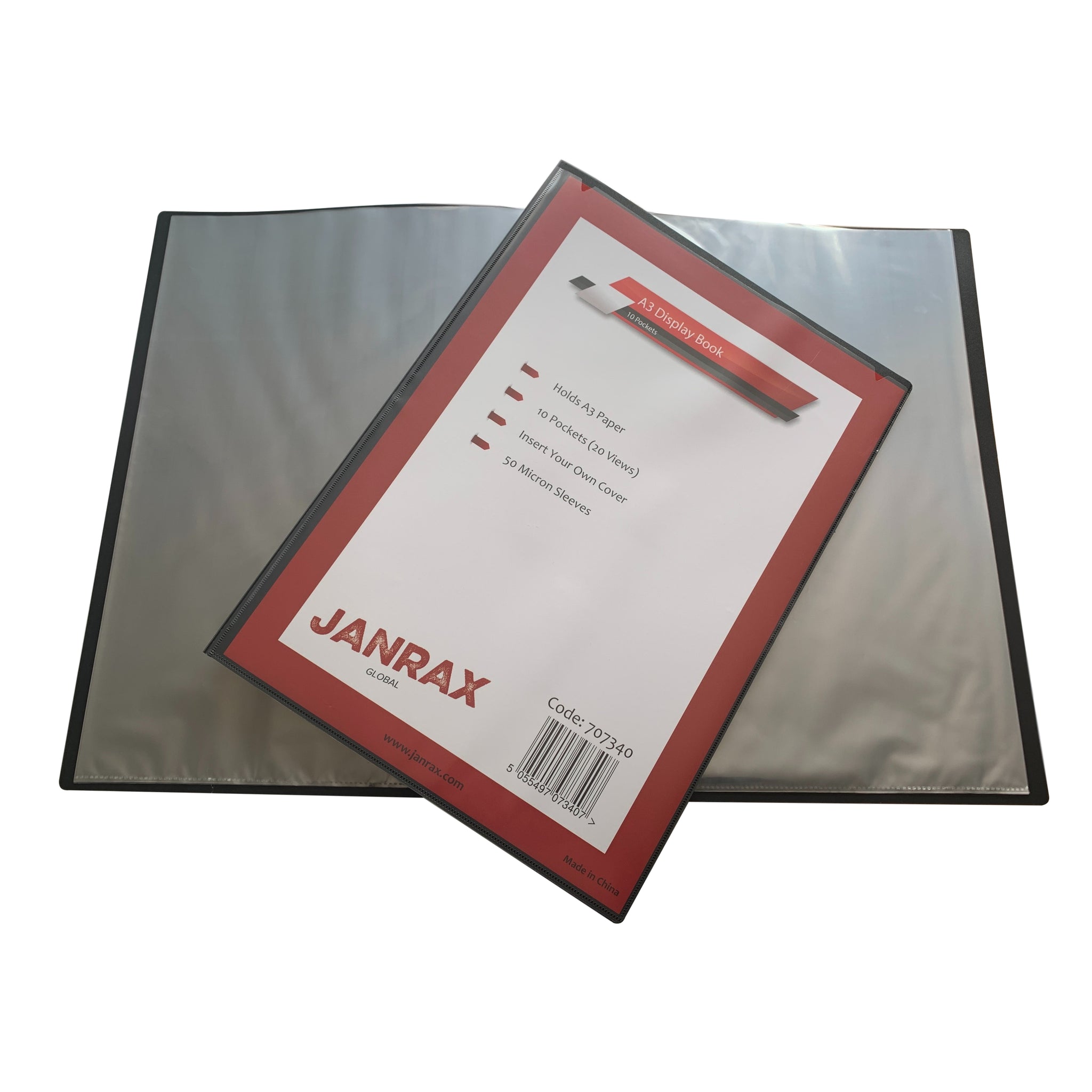 A3 10 Pockets Presentation Display Book by Janrax