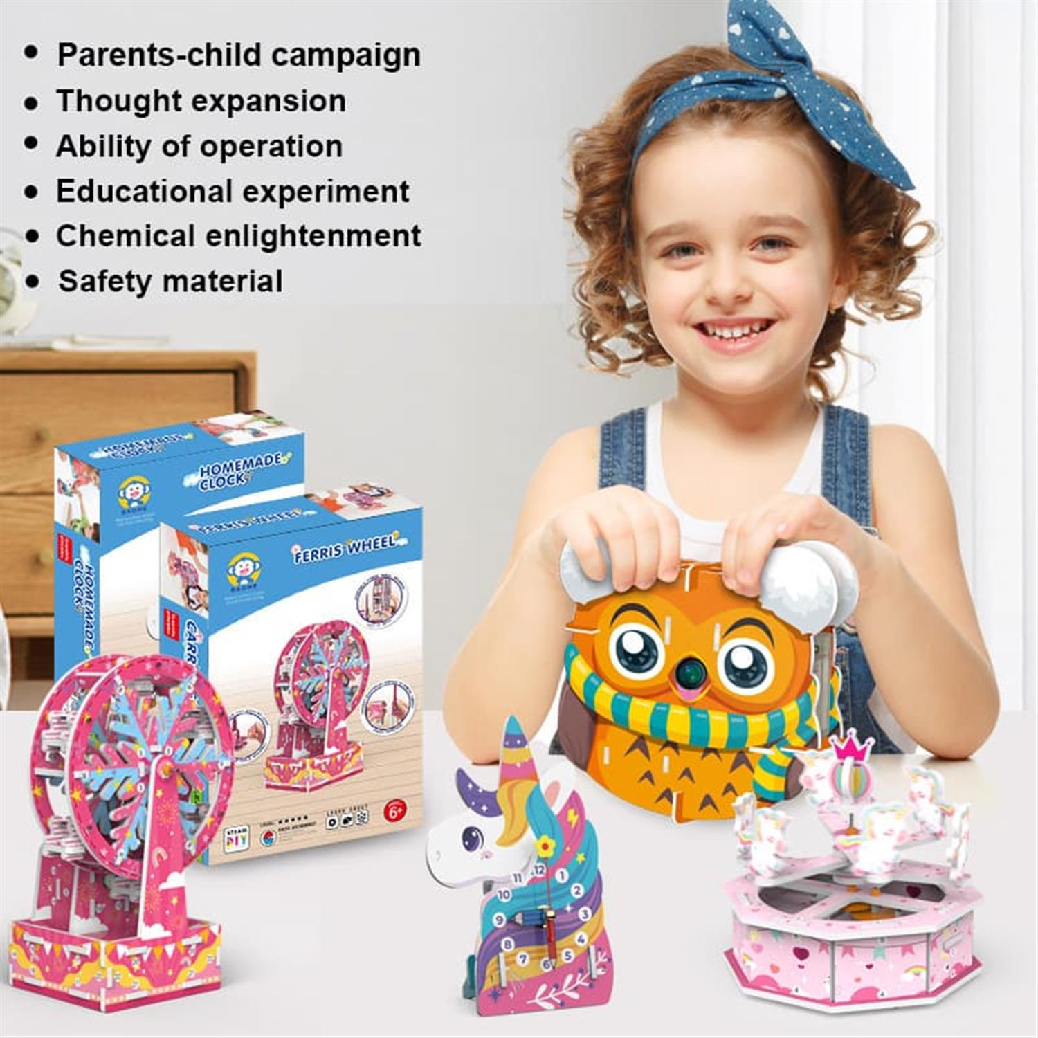 Light Synthesis DIY Science & Color Experiment Stem Toy with Instruction Book
