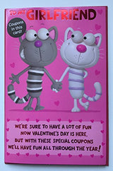For My Girlfriend  Valentine, Valentine's Card 
