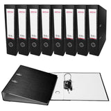 A4 Black Paperbacked Lever Arch File by Janrax