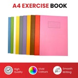 Janrax A4 Grey 80 Pages Feint and Ruled Exercise Book