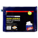 A4+ Extra Durable Admiral Blue Mesh Wallet by Premto
