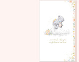 Couple Bears Hugging Wedding Congratulations Card
