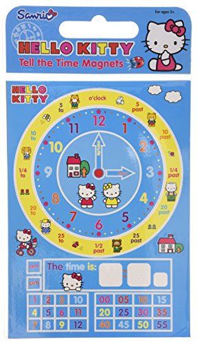 Hello Kitty Tell The Time Magnets
