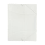 Janrax A4 Clear 3 Flap Folder with Elasticated Closure