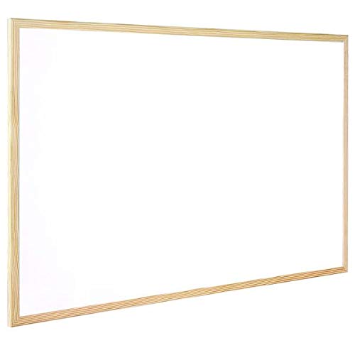 Q-Connect Wooden Frame Whiteboard 400x300mm KF03569