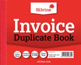 Silvine Invoice Duplicate Memo Book 616 100 Pages 50 Sheets