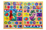 A4 Dinosaur Coloring Book with Stickers Sheet
