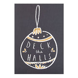 Christmas Card 'Deck the Halls' 