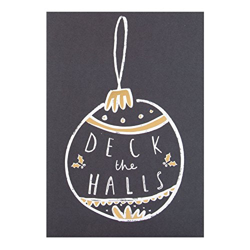 Christmas Card 'Deck the Halls' 