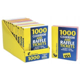 1000 Raffle & Cloakroom Tickets