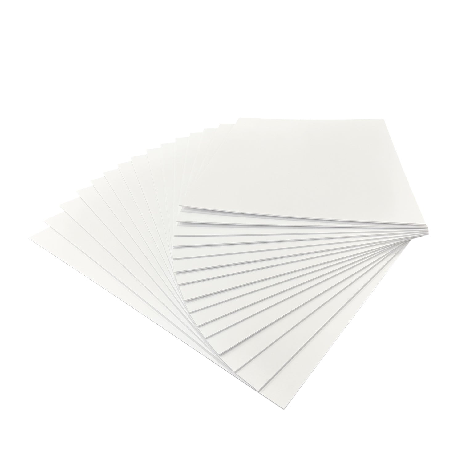 Pack of 5 A1 10mm Linen White Foam Boards – 594 x 841mm