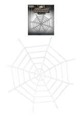 Giant Spider Web Decoration (1.5m) - Spooky Halloween Party Prop for Indoor Outdoor Decor