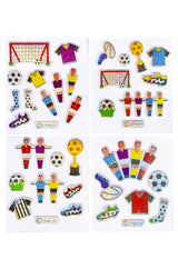 Shiny Football Stickers