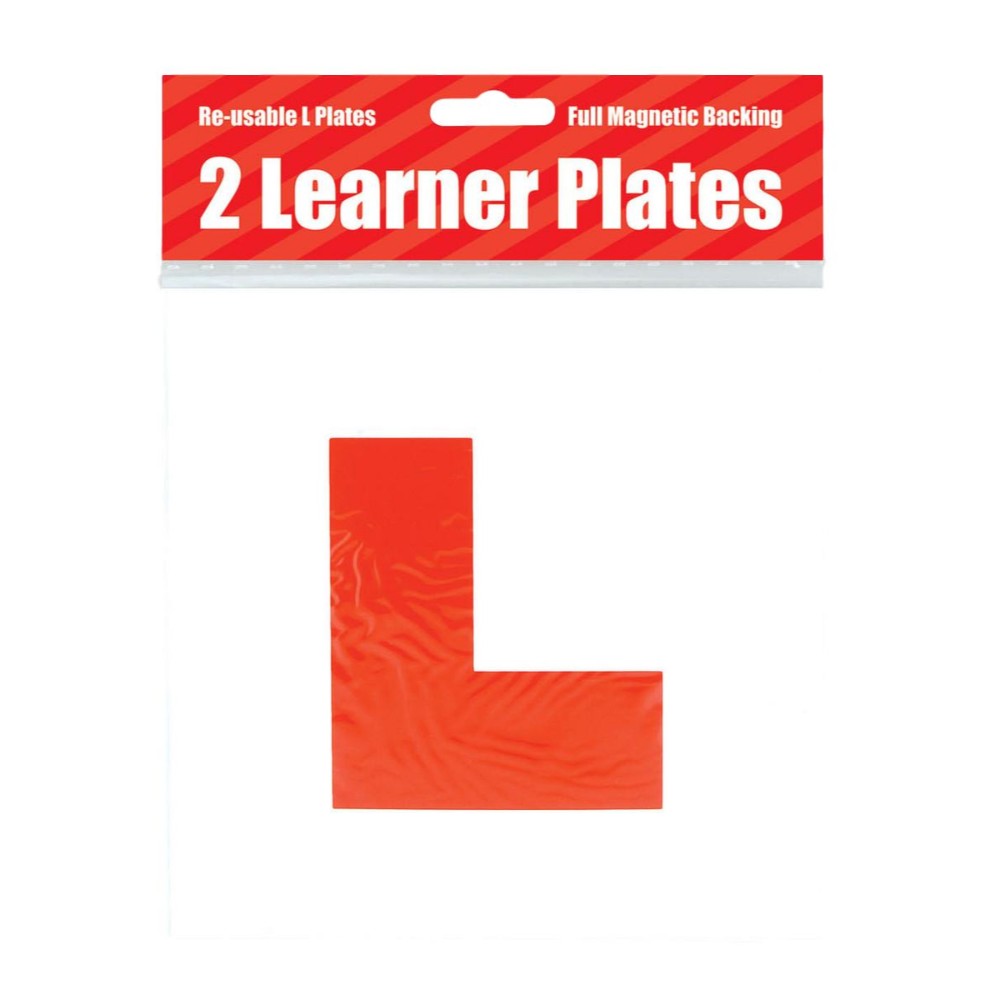Car Essentials L Plates Magnetic (1 Pair)