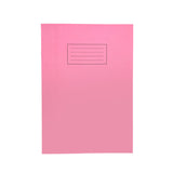 Janrax A4 Pink 80 Pages Feint and Ruled Exercise Book