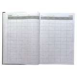 Janrax 2026-2027 A4 Day Per Page Burgundy Academic Diary