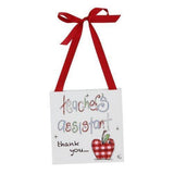 Kacey Russell Thank you Teacher's Assistant Hanging Plaque