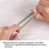 Bag of Assorted Coloured Rubber Bands 100g