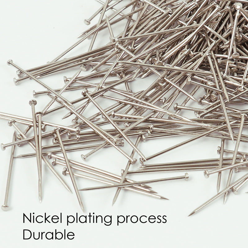Pack of 50g Office Pins 26mm in a Handy Box