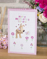 Mother's Day Card Boofle with Flowers and Butterfly {DC}