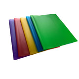 Pack of 10 9x7" Frosted Yellow Exercise Book Covers
