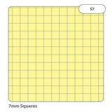 Rhino A4 Yellow Paper 100 Page 7mm Squared Refill Pad