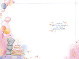 Bear Balancing Cake Amazing Mummy Birthday Card