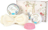 Me to You Letterbox Gift Set For Relaxation Includes Candle, Bath Fizzer, Spa Headband And Sugar Scrub Signature Collection