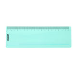 Pack of 8 Cyan 191x70mm Dyslexia Overlay Reading Rulers – PET Material, Rounded Corners