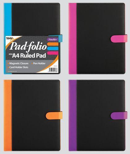 A4 Soft Feel Notable Pad-Folio {DC}