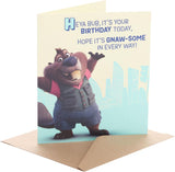 Disney Zootropolis 2 Nibbles Maplestick Design Birthday Card