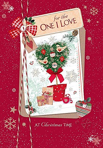 One I Love - Sparkling lights Lovely Verse Christmas New Card 