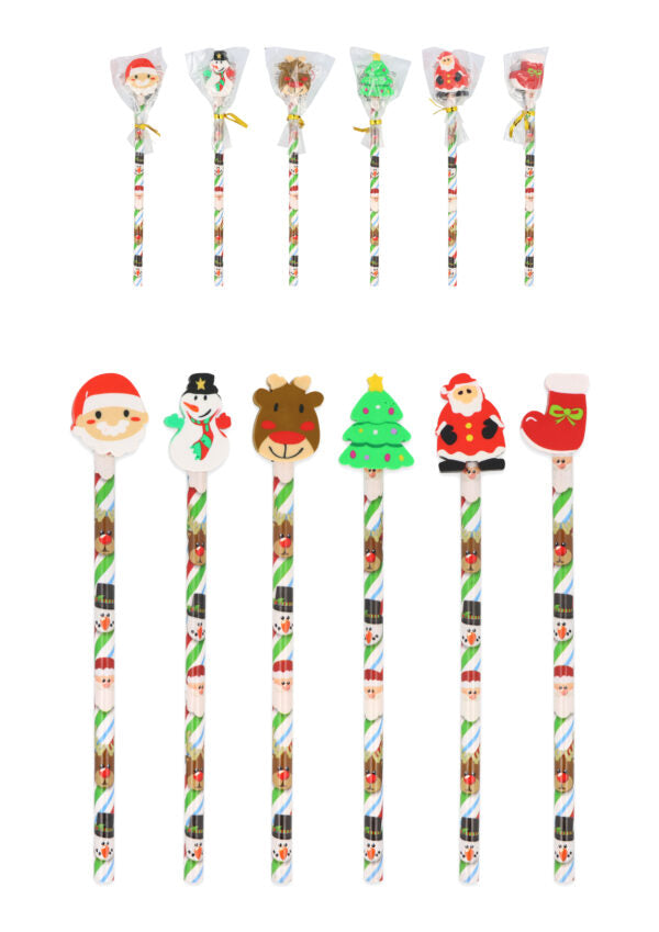 Christmas Pencil with Eraser